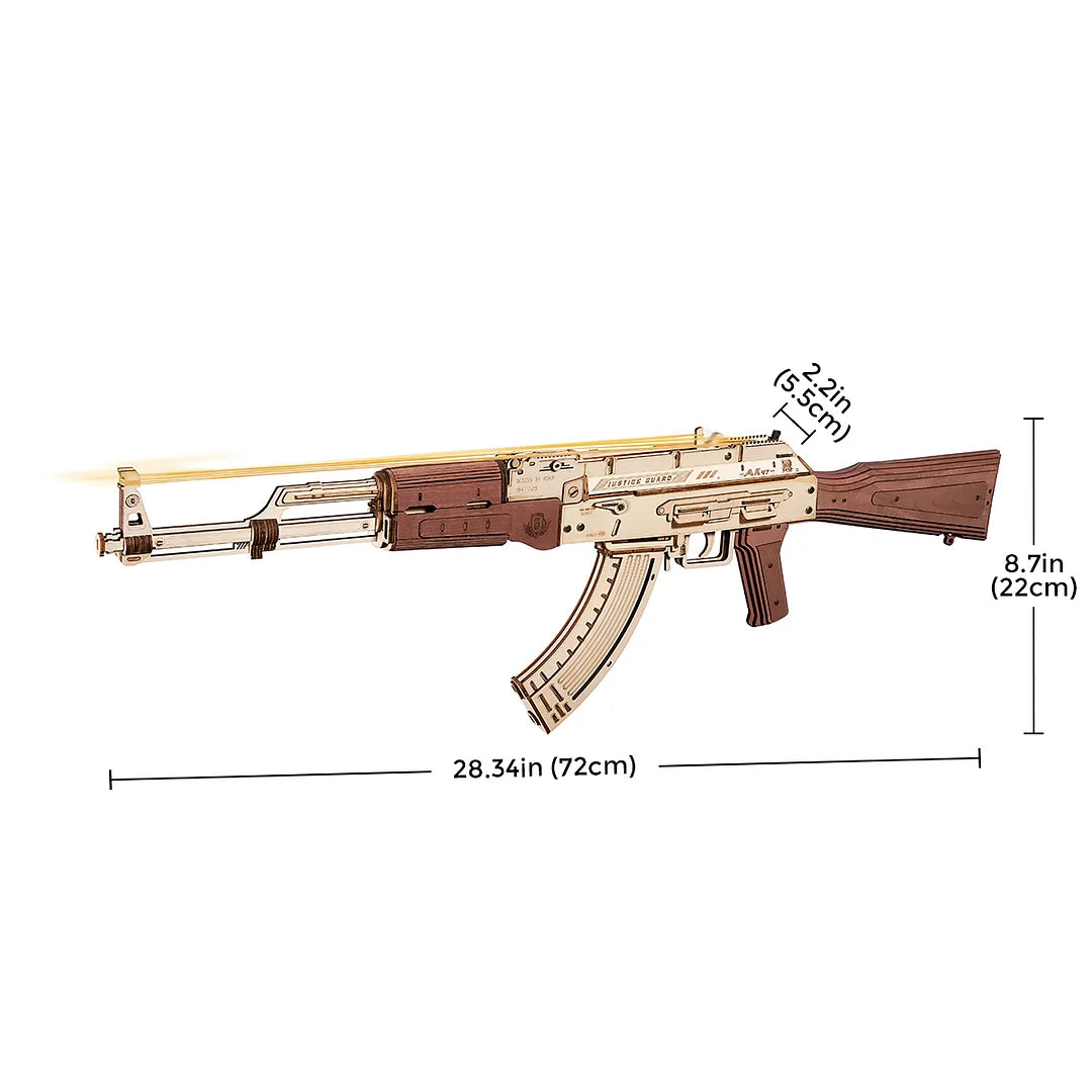 Puzzel 3D AK-47 Aanvalsgeweer-9