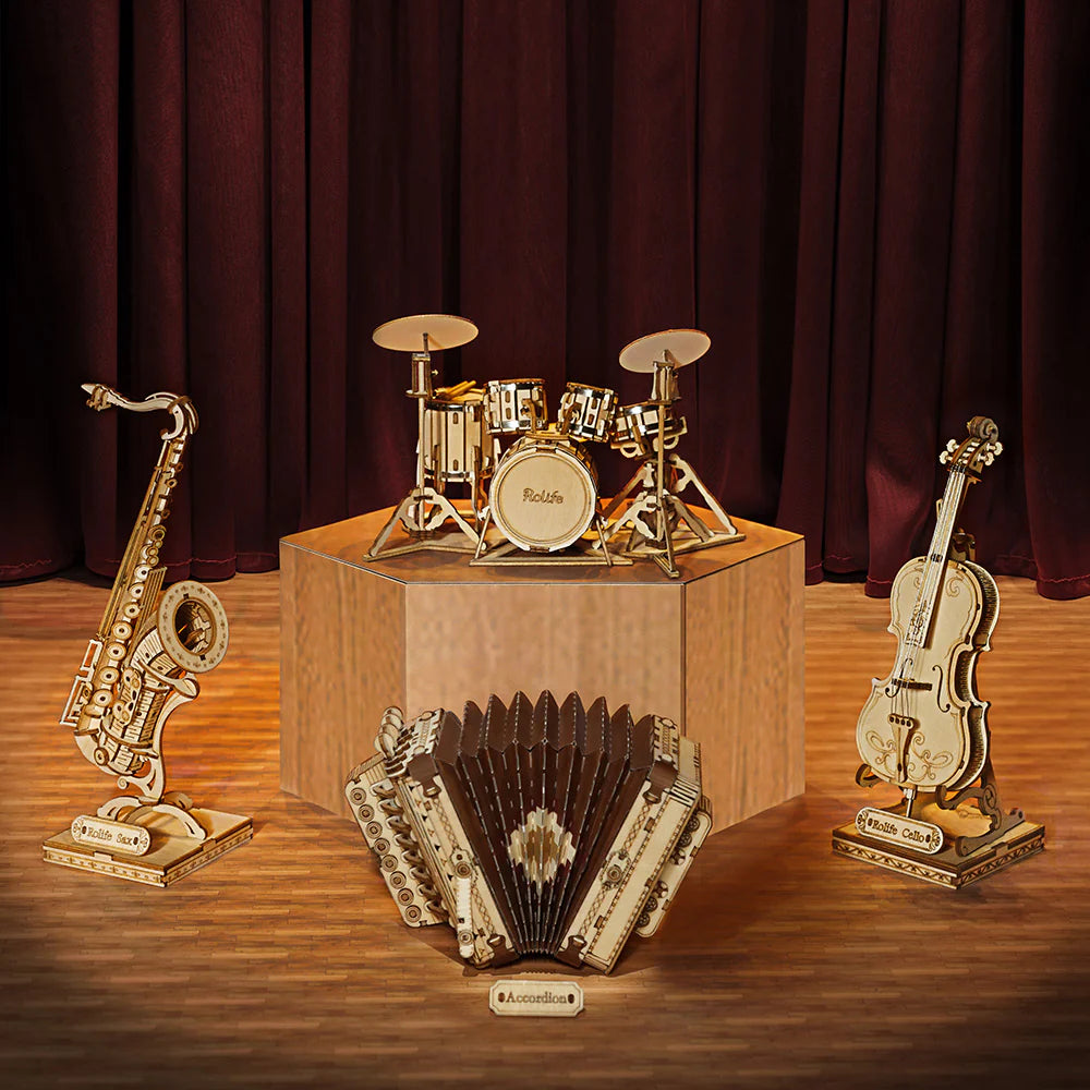 Puzzel 3D Accordeon-11
