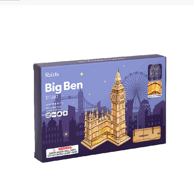 Puzzel 3D Big Ben-5