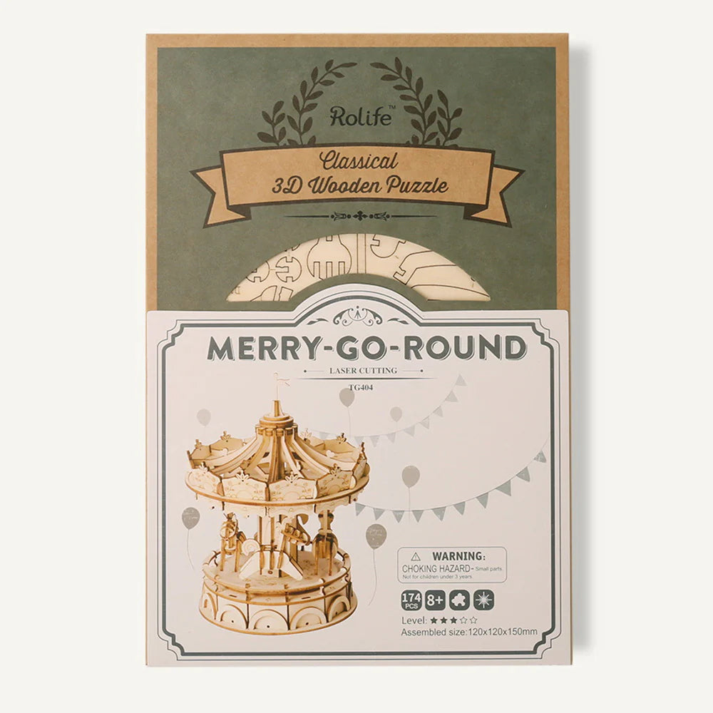 Puzzel 3D Carrousel-4