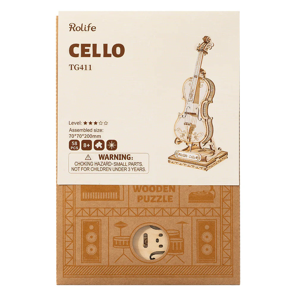 Puzzel 3D Cello-3