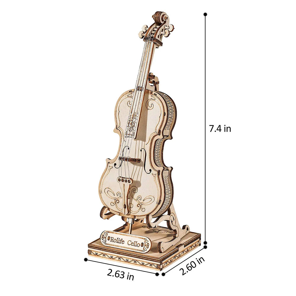 Puzzel 3D Cello-9