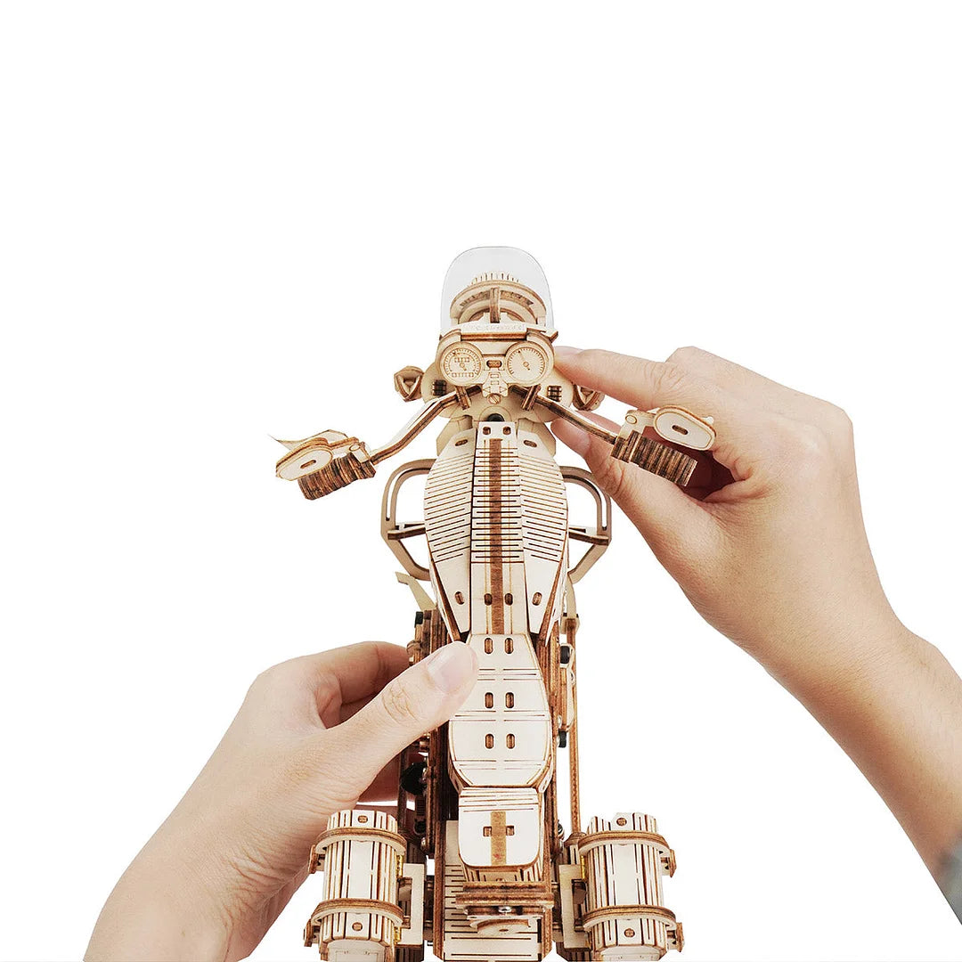 Puzzel 3D Cruiser-type motorfiets-5