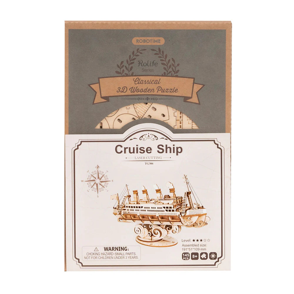 Puzzel 3D Cruiseschip-3