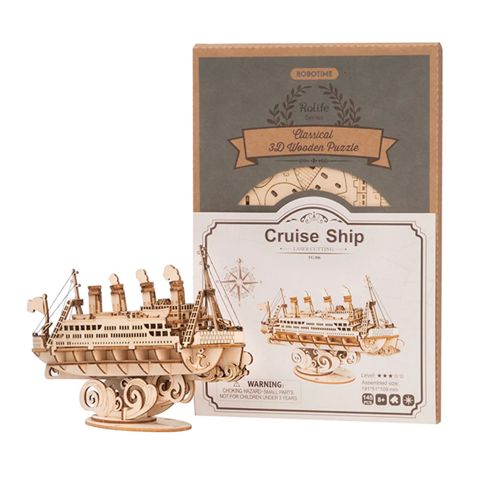 Puzzel 3D Cruiseschip-8