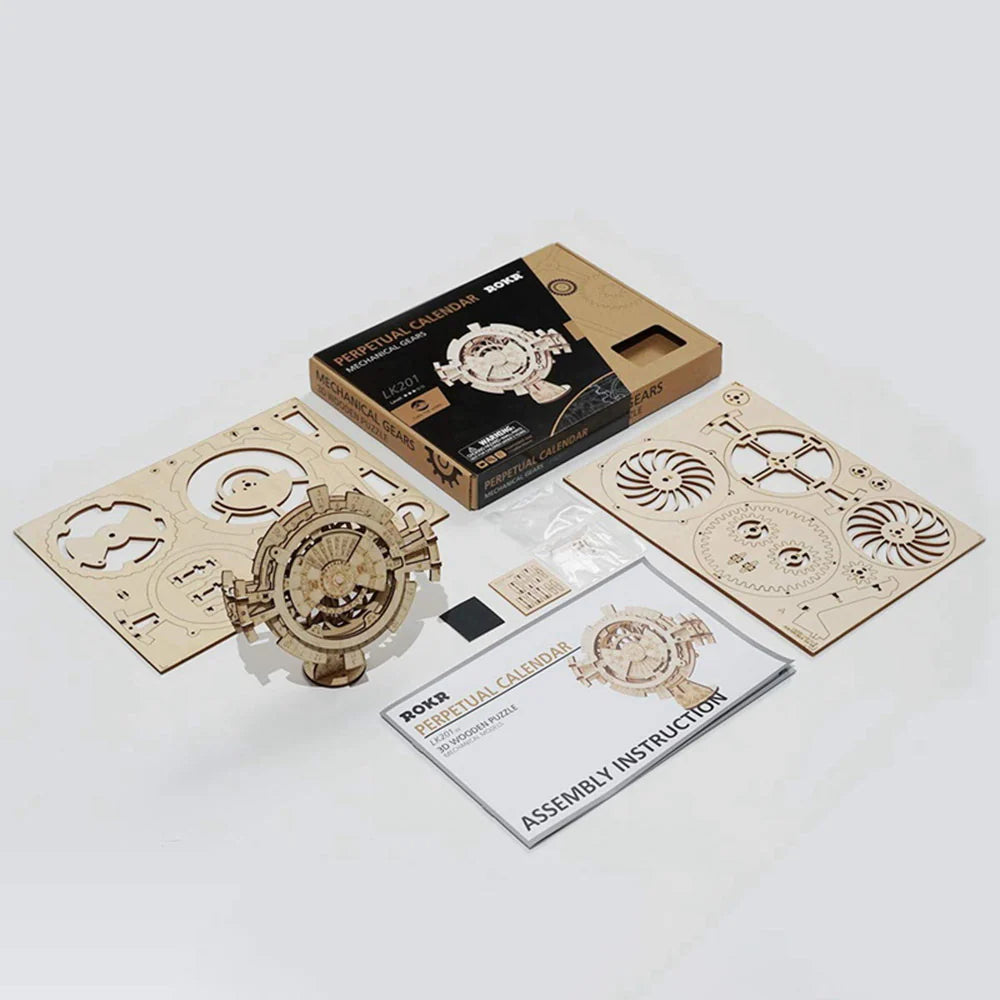 Puzzel 3D Eeuwigdurende kalender-12