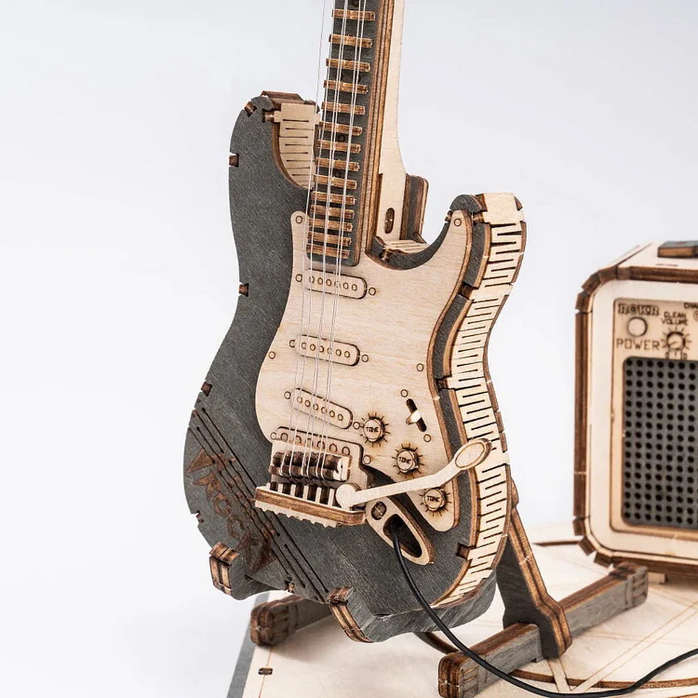 Puzzel 3D Elektrische Gitaar-5