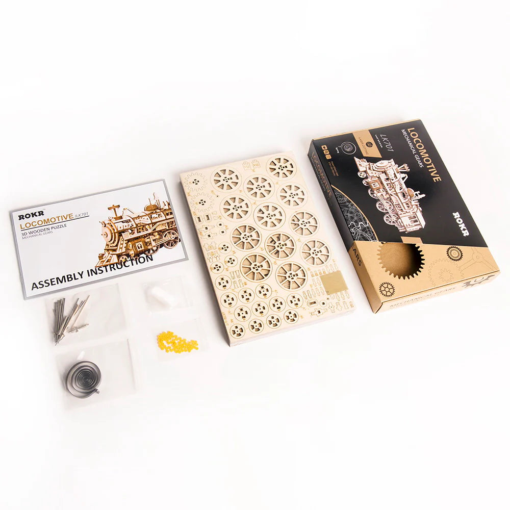 Puzzel 3D Locomotief-12