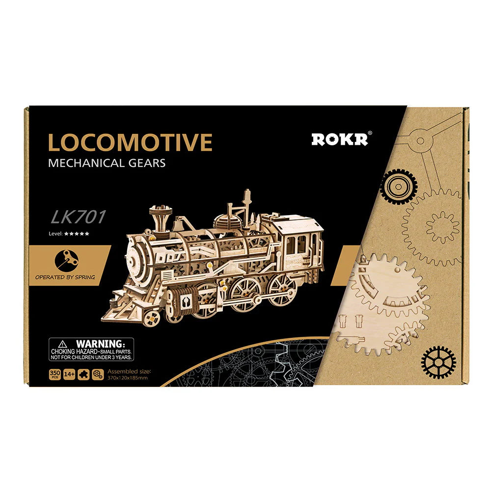 Puzzel 3D Locomotief-3