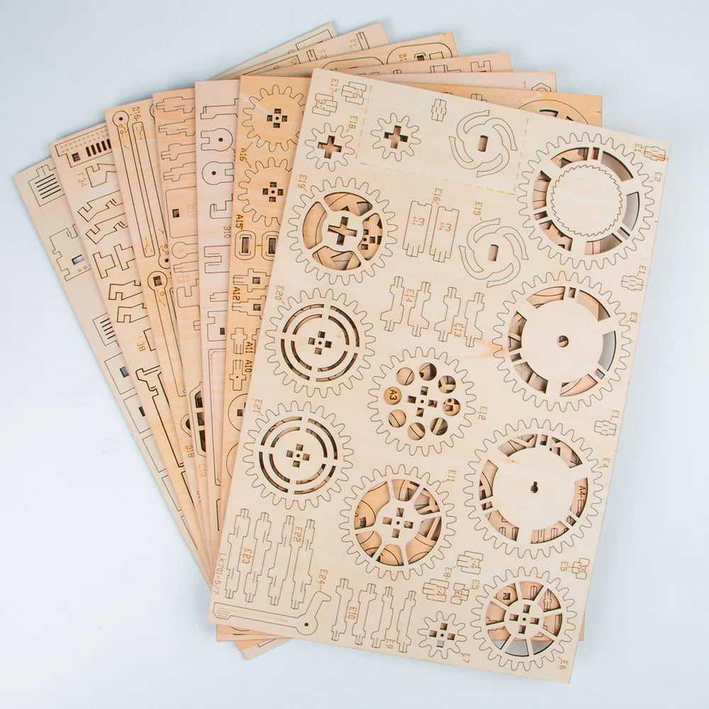 Puzzel 3D Locomotief-7