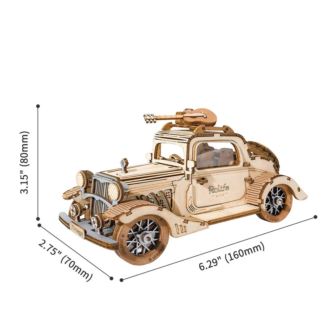 3D Puzzel Klassieke Auto 2-5