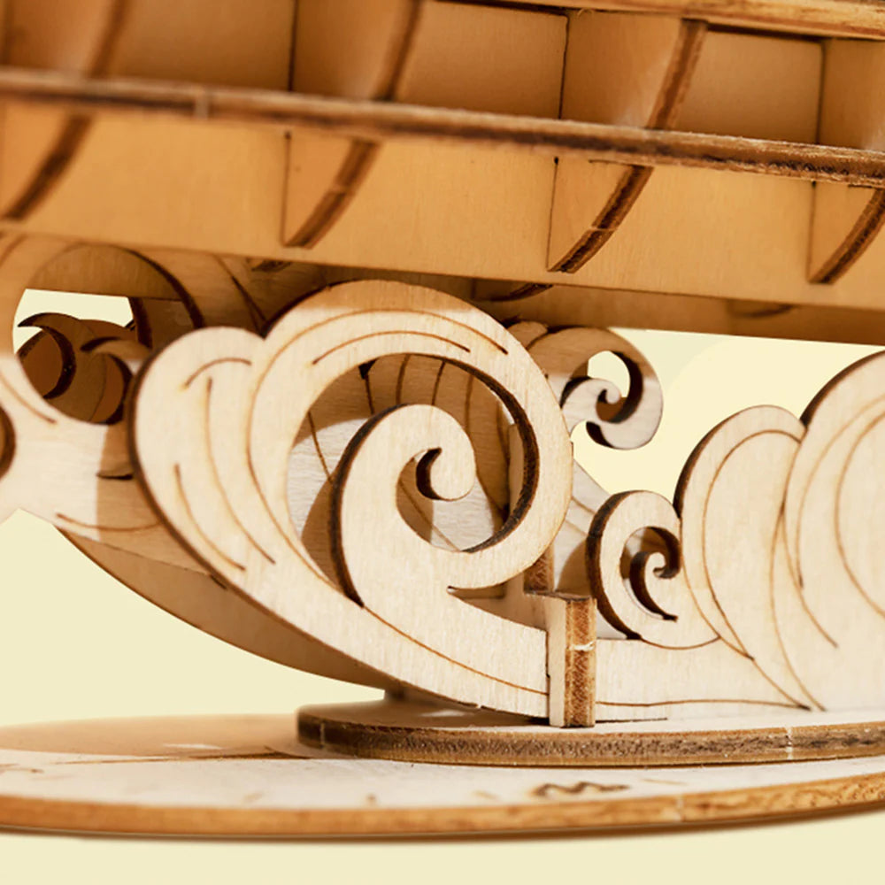 3D puzzel Vissersboot-6