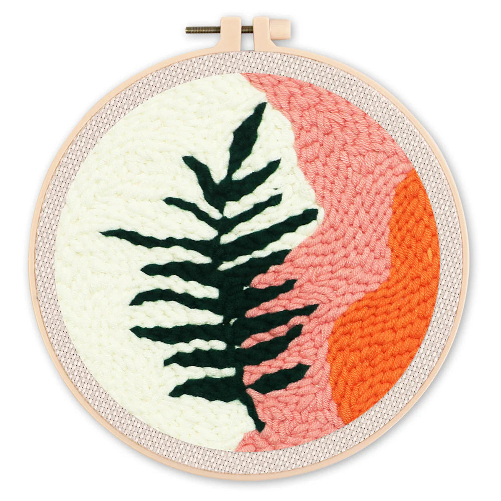 Punch Needle Feuille Variatie 2