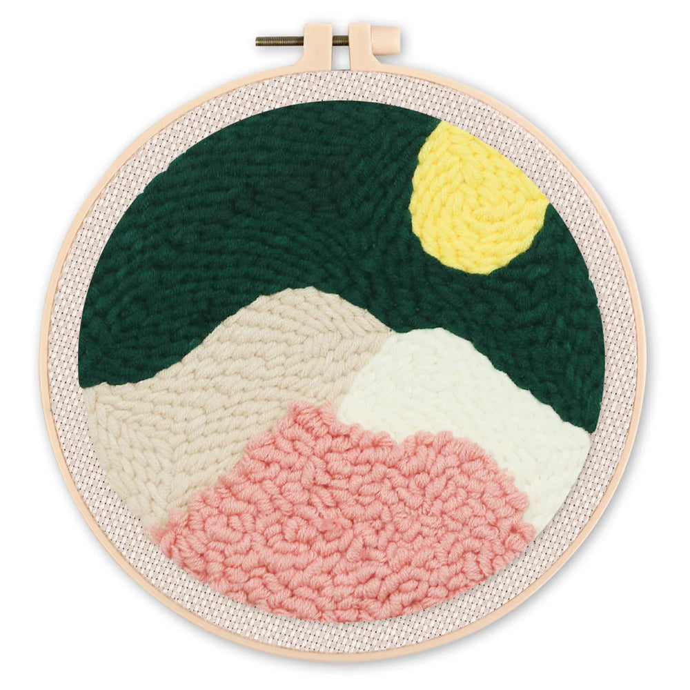 Punch Needle Les Deux foto&#8217;s