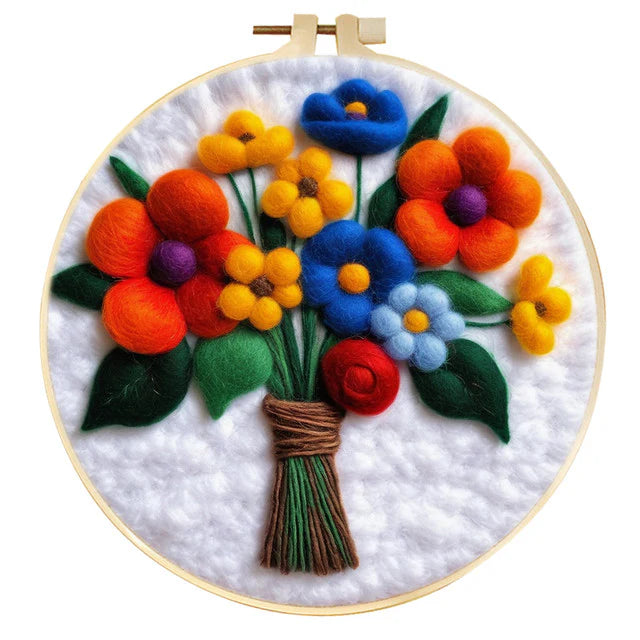 Kit Naaldvilten &#8211; Bloemenboeket