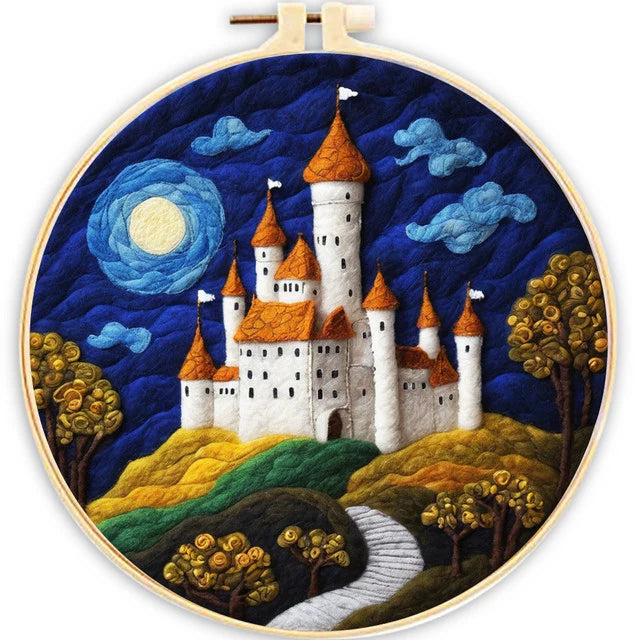 Kit Naaldvilten &#8211; Kasteel in de Nacht-1