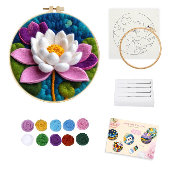 Kit Naaldvilten &#8211; Mooie Waterlelie-2