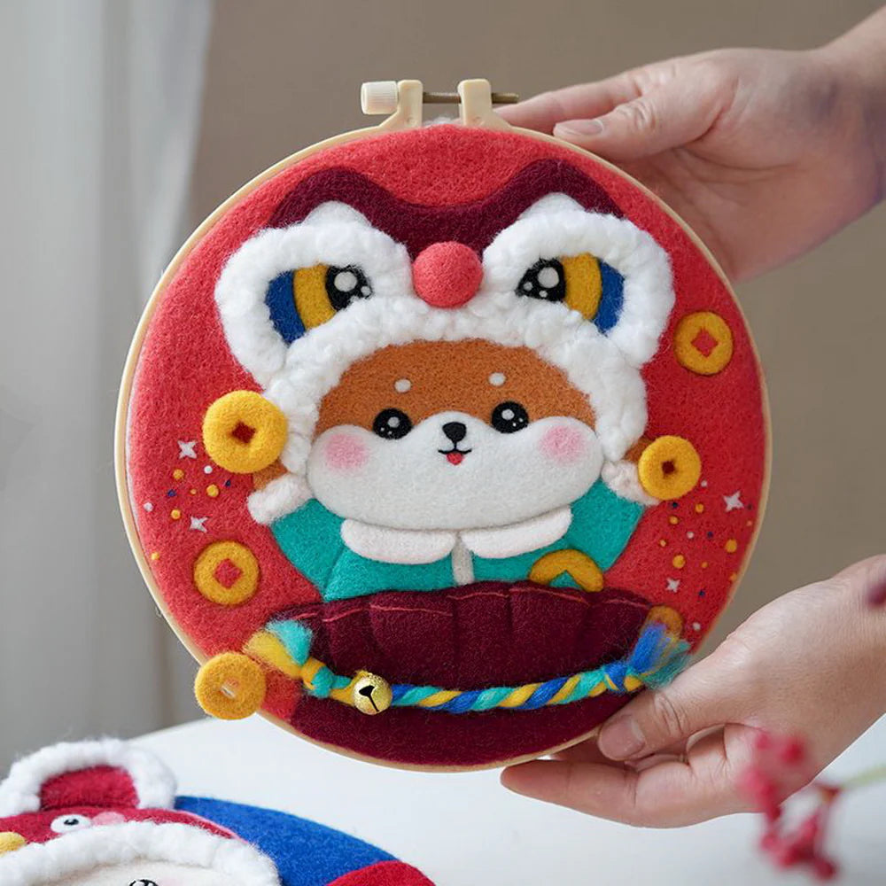 Kit Naaldvilten &#8211; Shiba Inu Hond en Kostuum