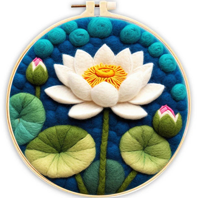 Kit Naaldvilten &#8211; Waterlelie-1