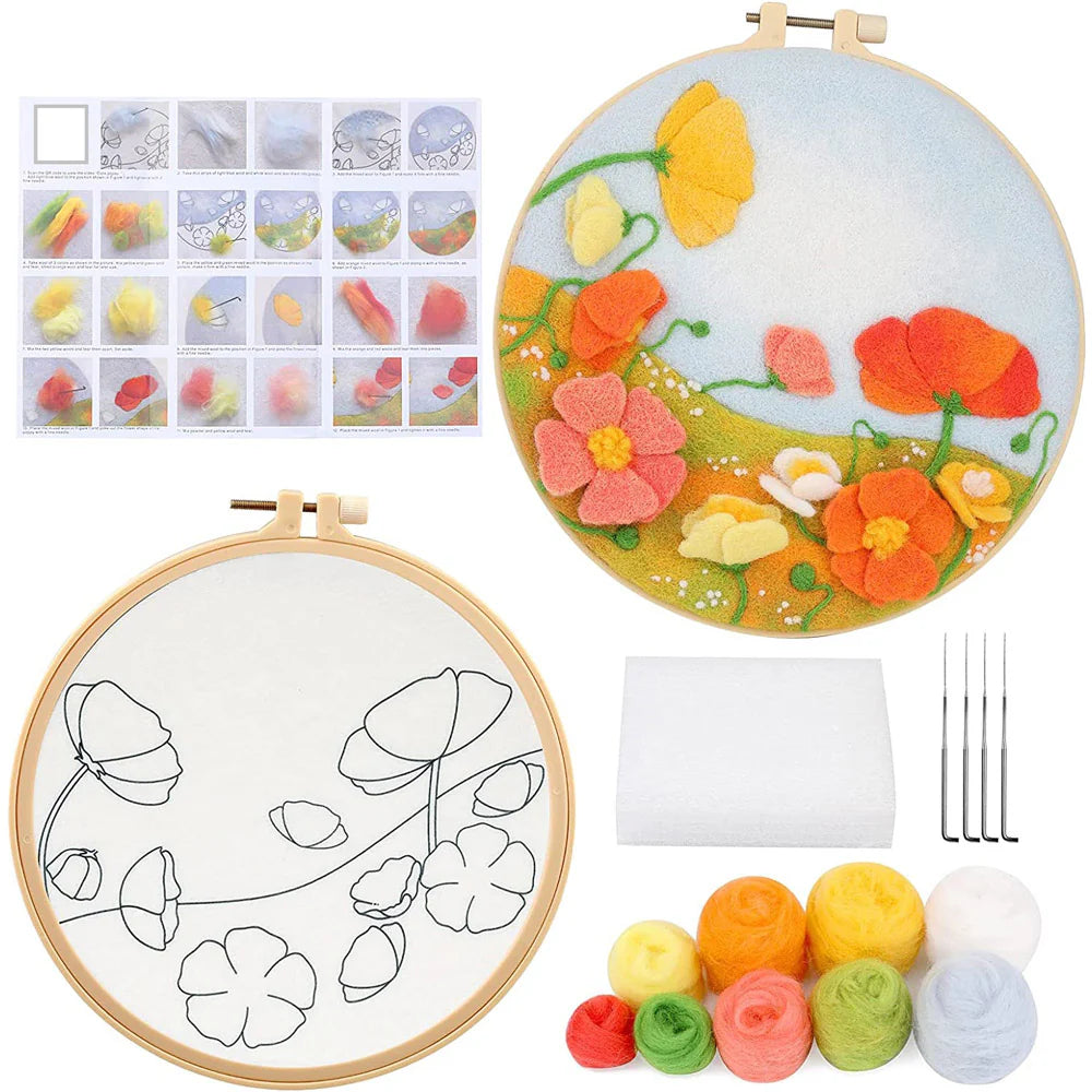 Kit Naaldvilten &#8211; Wilde bloemen-3