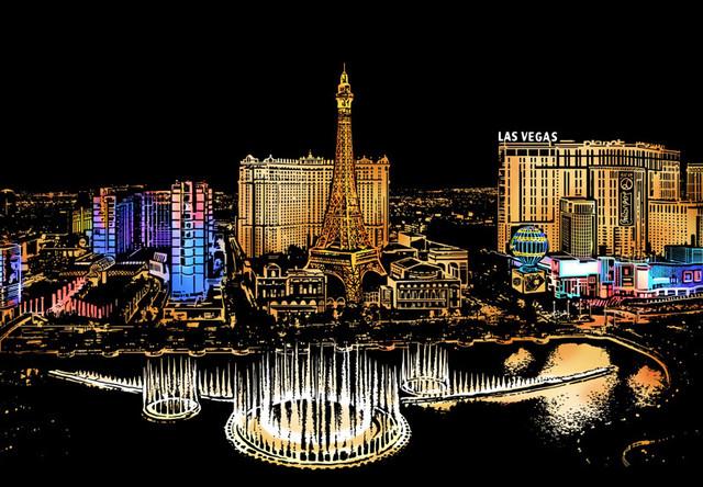 Kras verf &#8211; Las Vegas