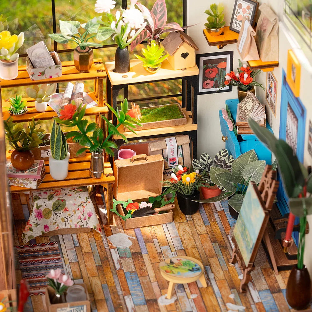 Miniatuurhuisje Cathy&#8217;s Bloemenhuis-4