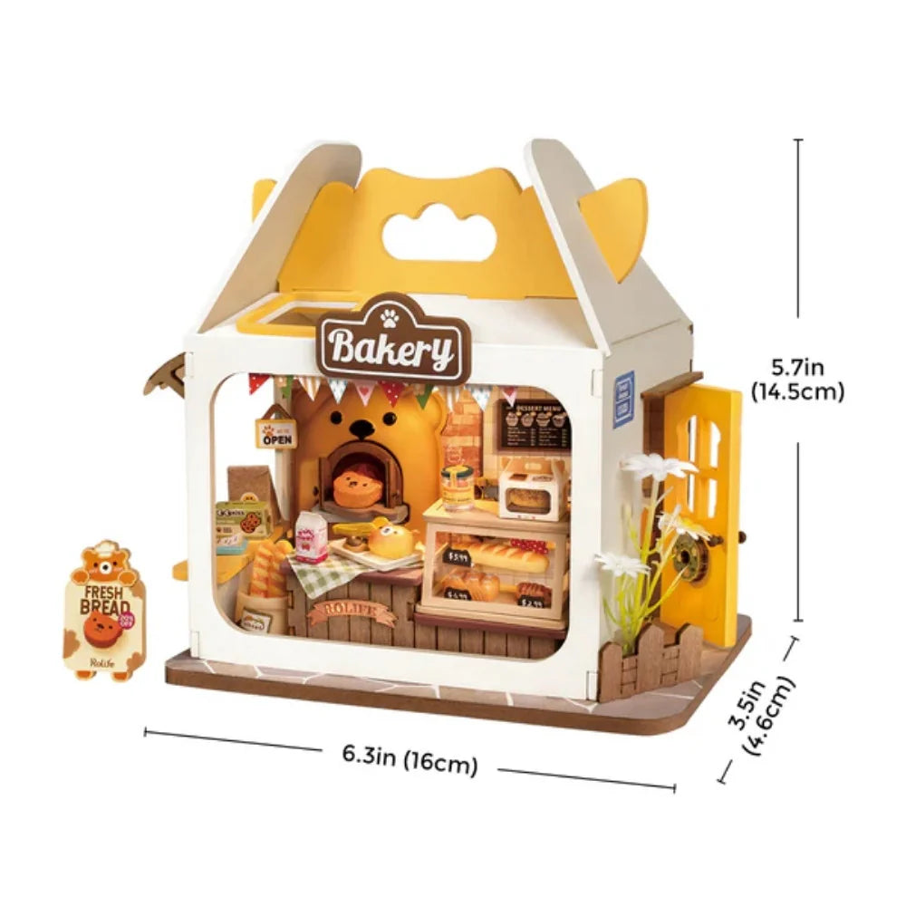 Miniatuurhuisje Teddy&#8217;s Bakkerij-11