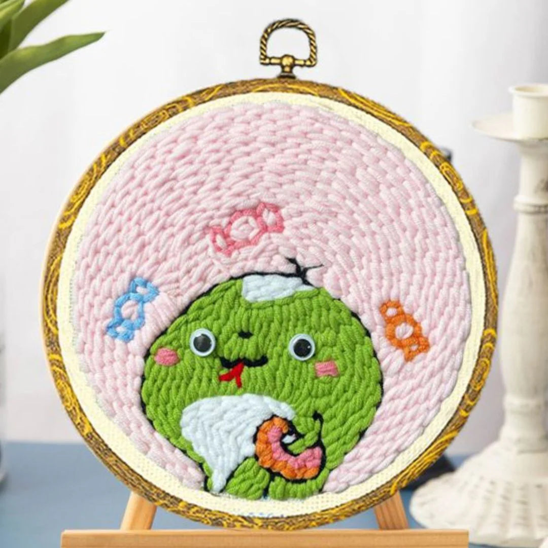 Punch Naald Baby slang