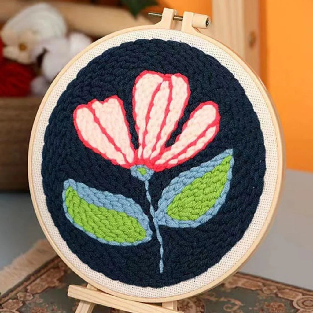 Punch Naald Bloem in volle bloei