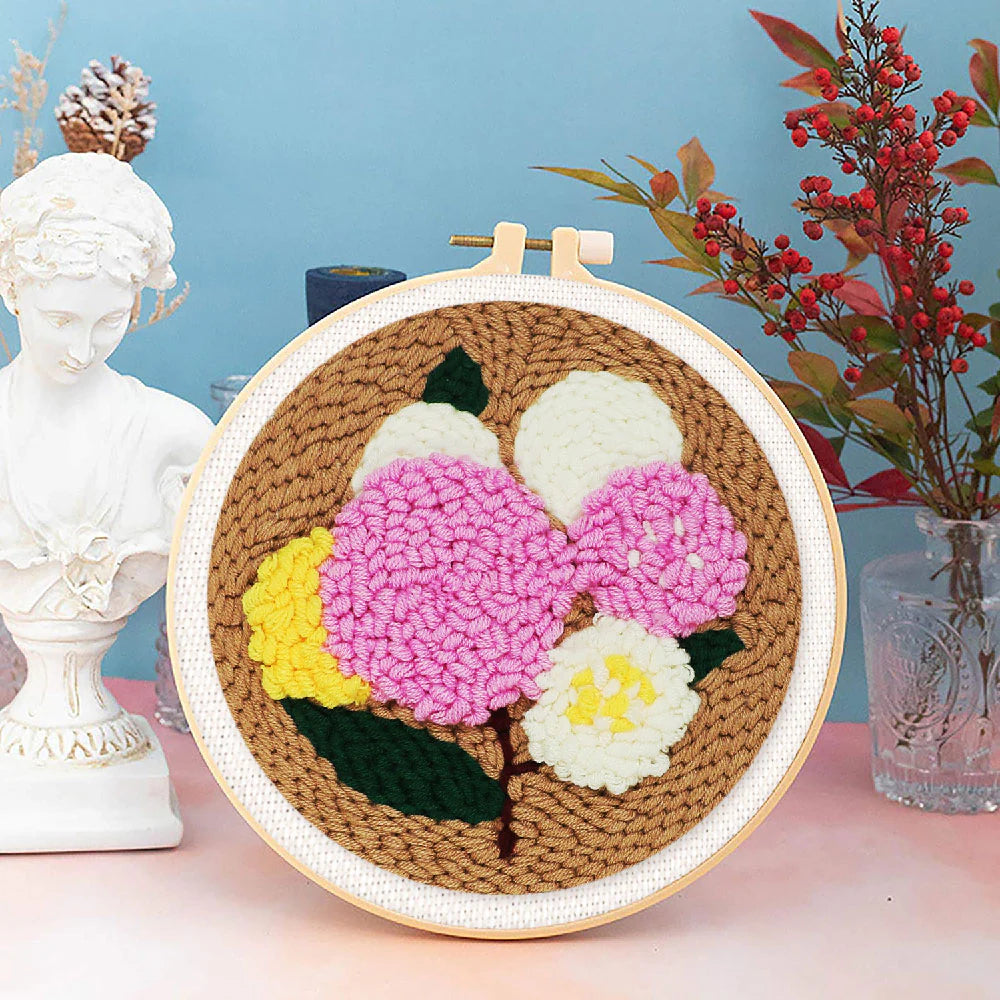 Punch Naald Boeket bloemen