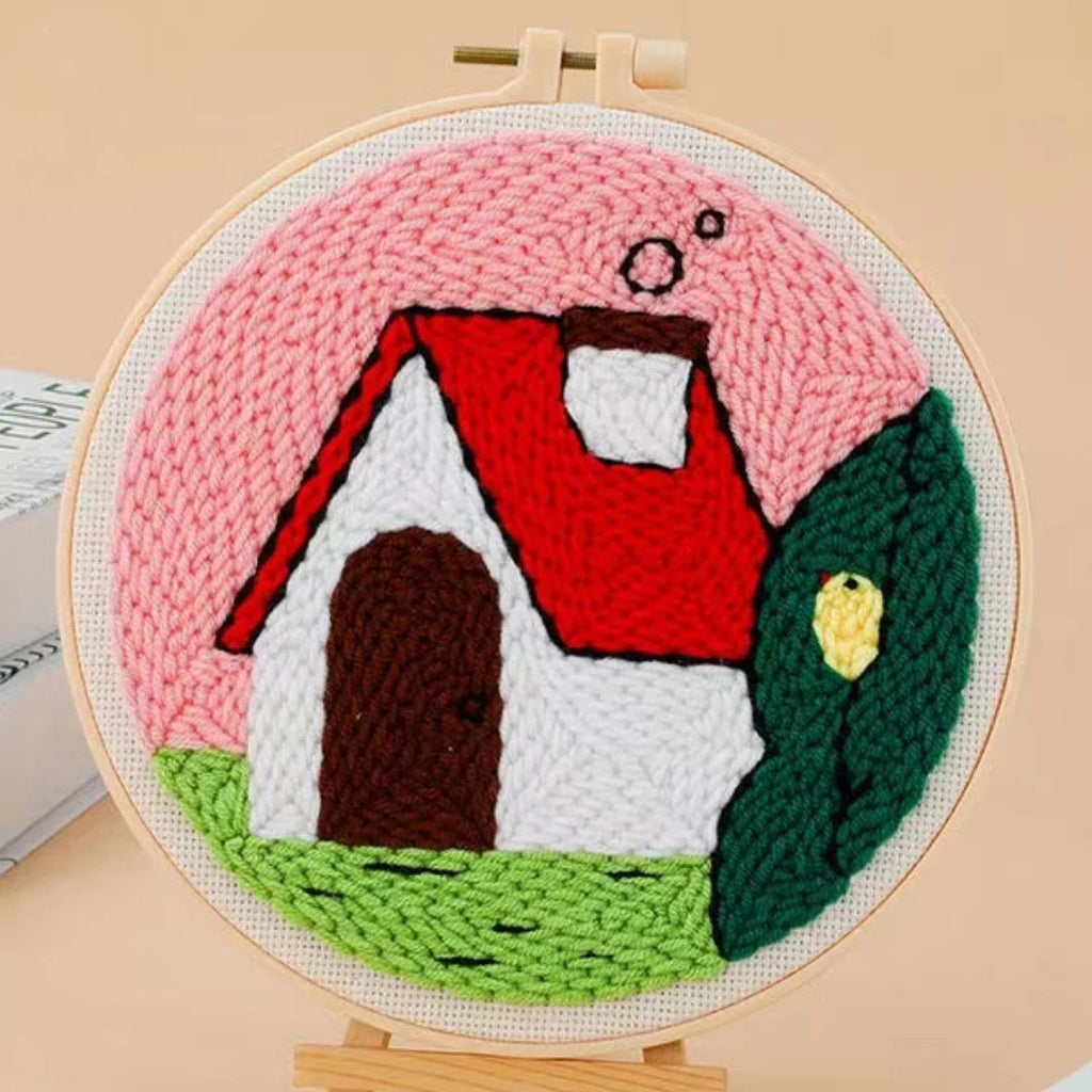 Punch Naald Cabane du Chien