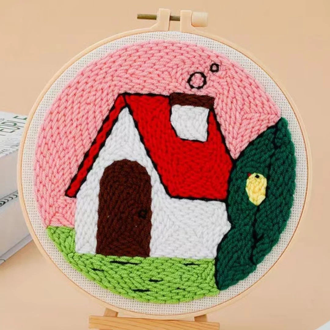 Punch Naald Cabane du Chien