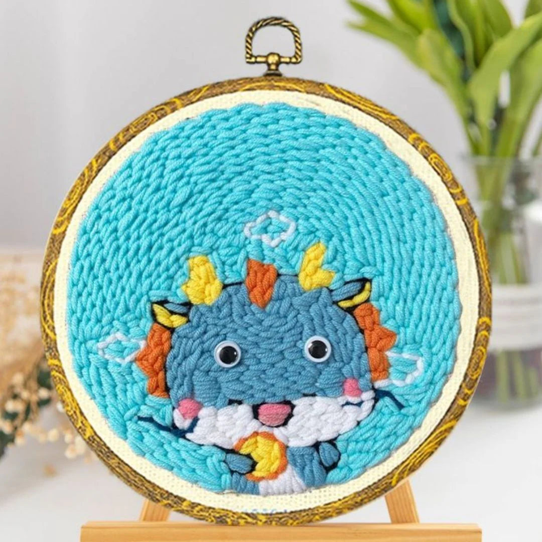 Punch Naald Draak Baby