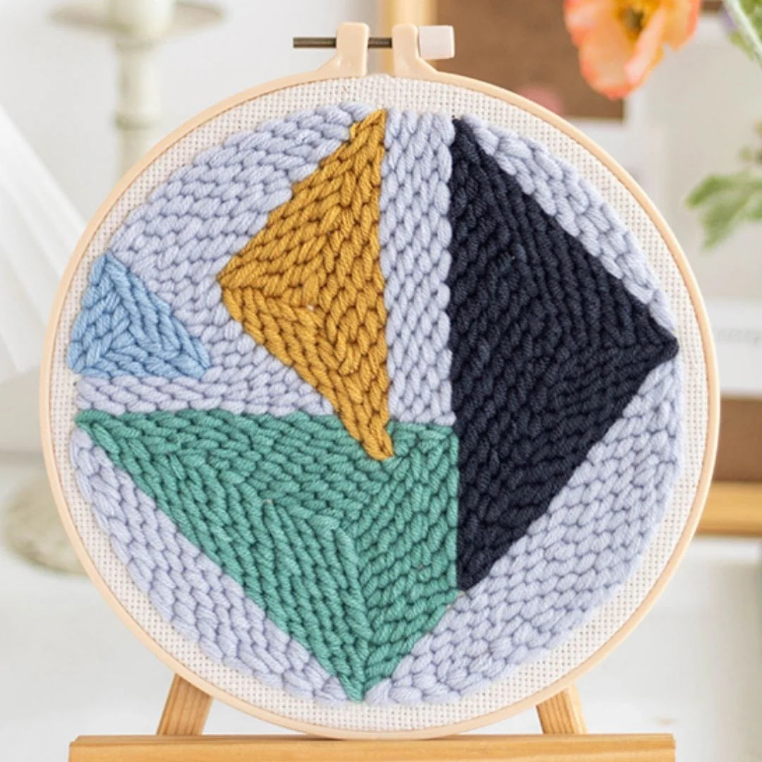 Punch Naald Driehoeken