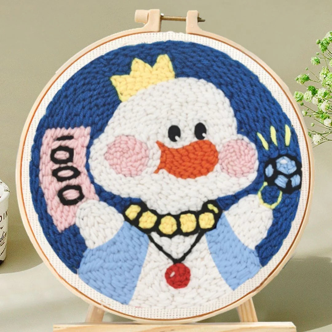 Punch Naald Eend en sieraden