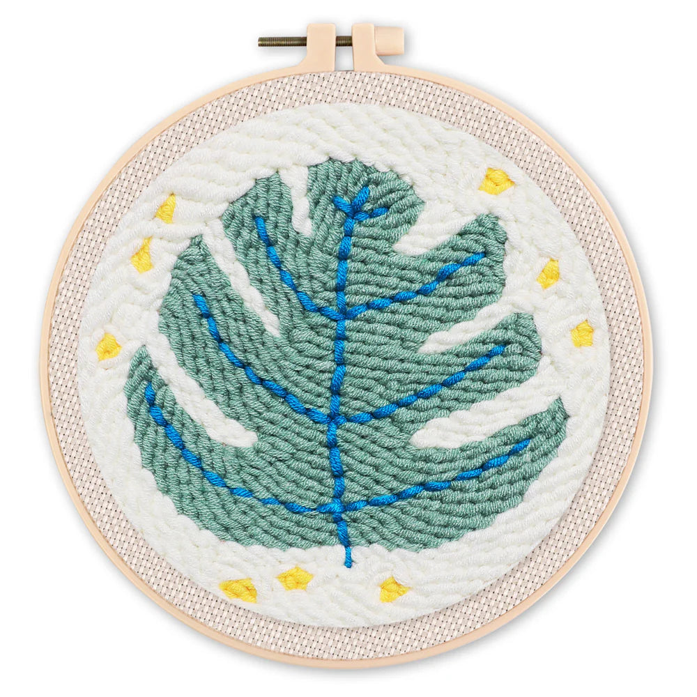 Punch Naald Groen blad