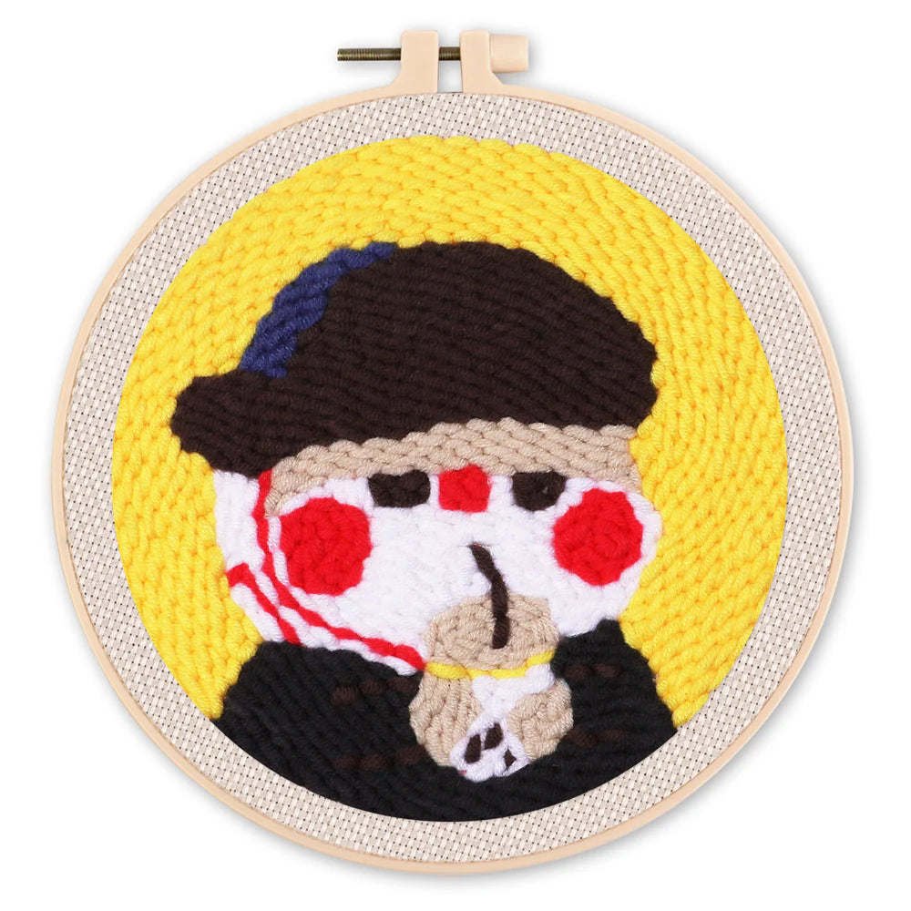 Punch Naald Kleine jongen drinkt