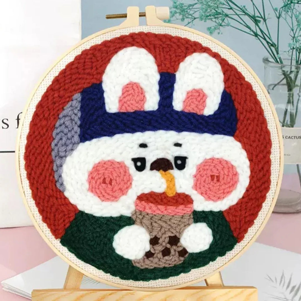 Punch Naald Konijn en chocolade