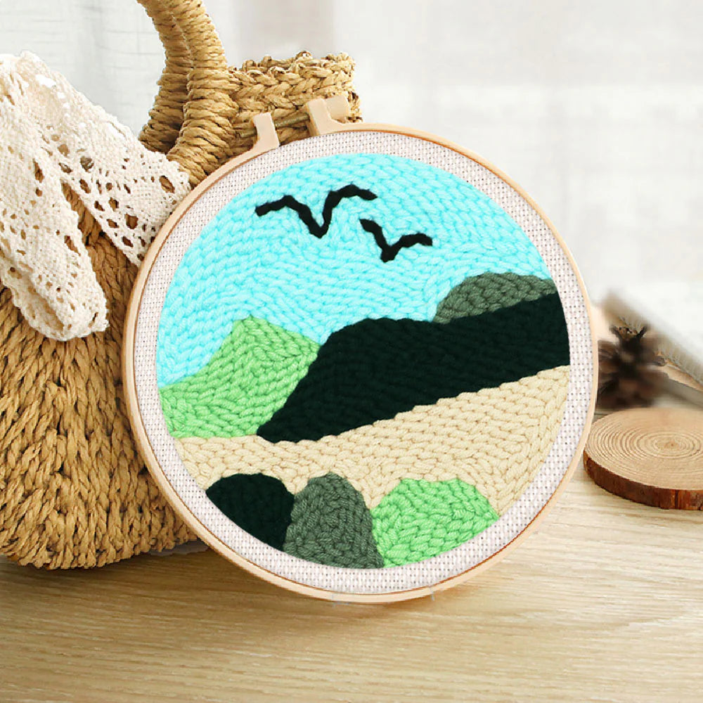 Punch Naald Vogels in de lucht