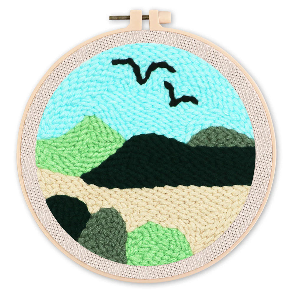 Punch Naald Vogels in de lucht