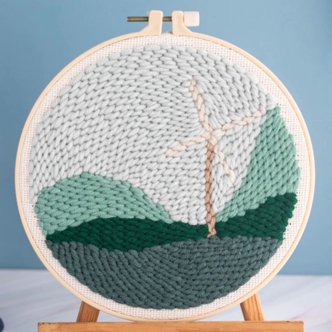 Punch Naald Windturbine