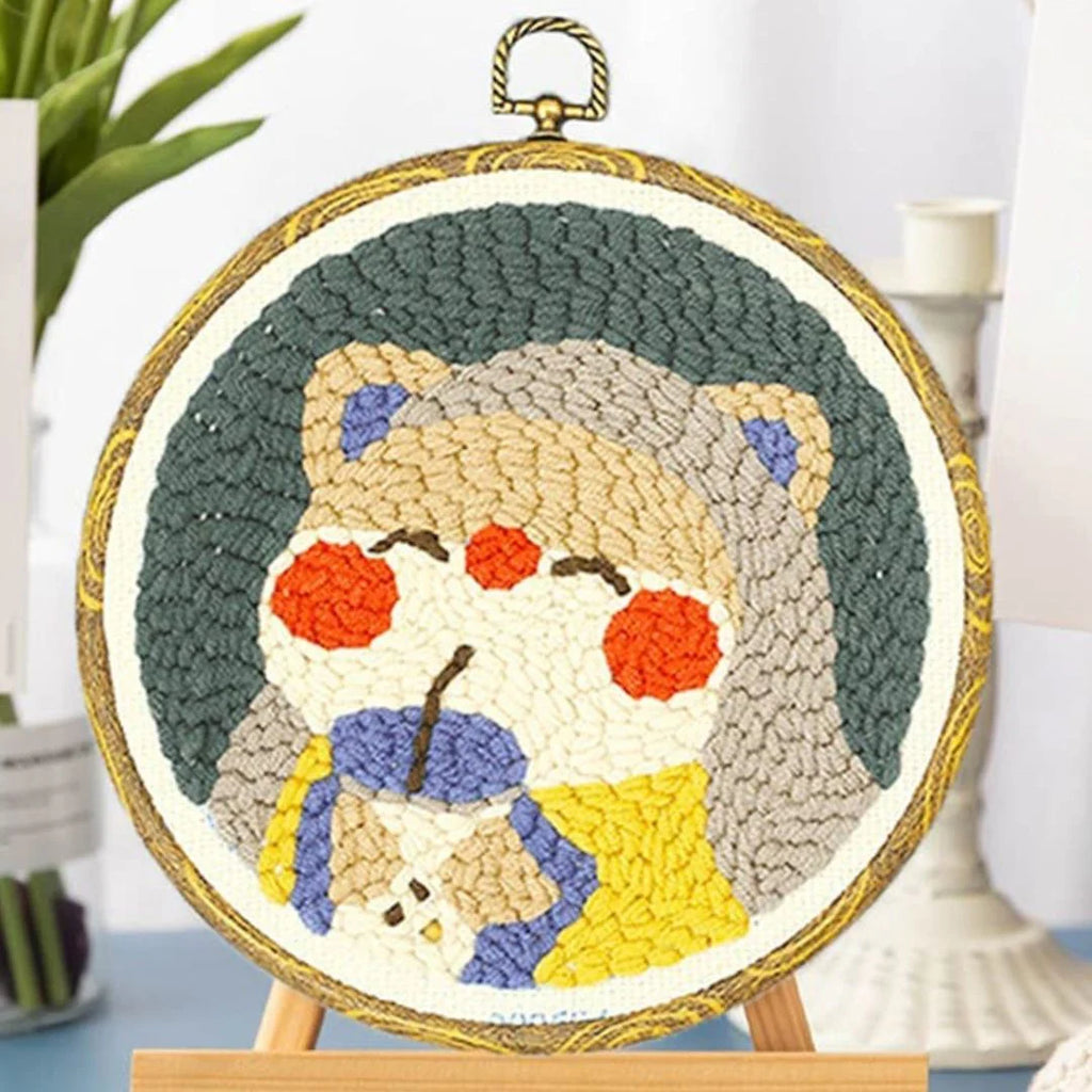 Punch Naald Zeehond drinken