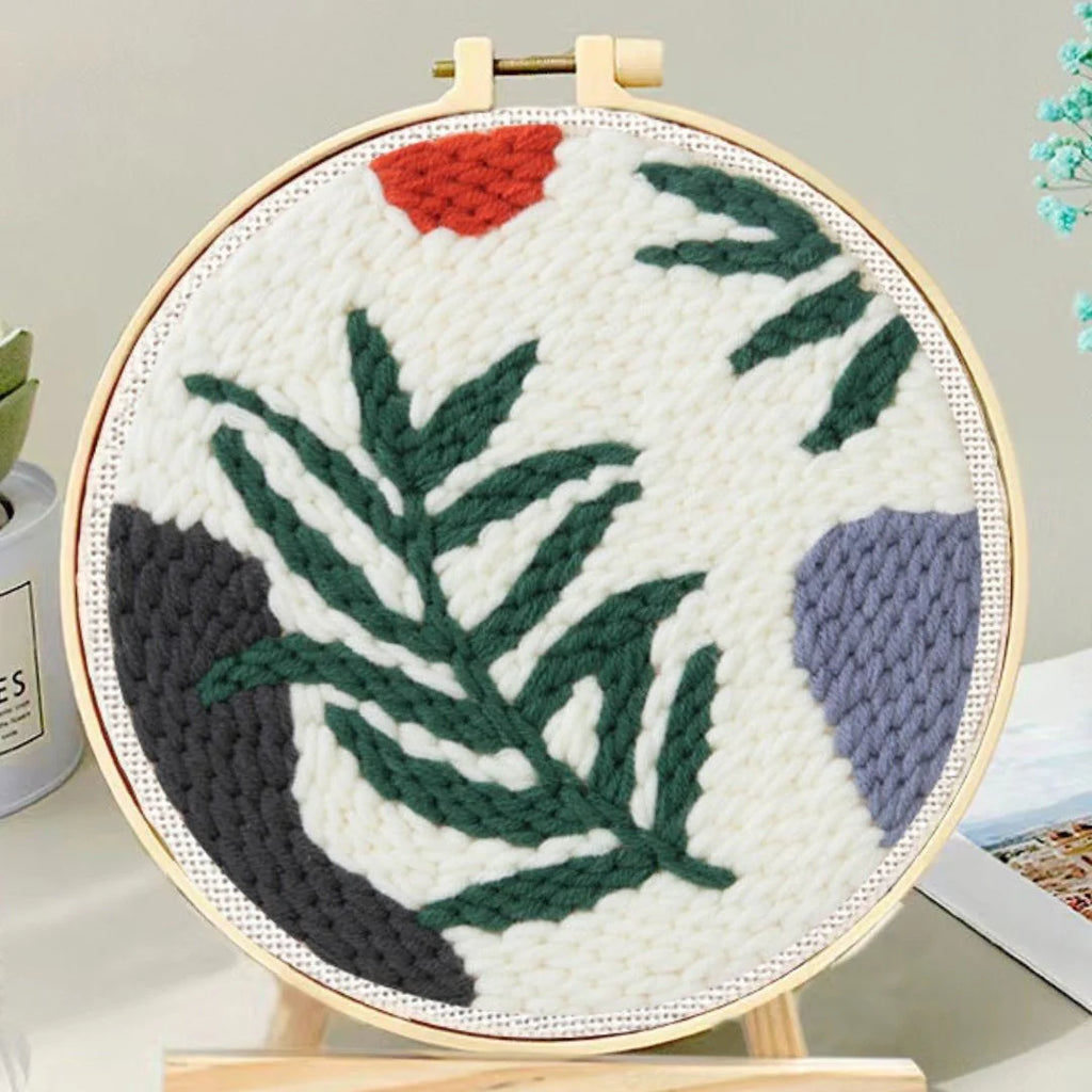 Punch Needle Feuille-variatie 1