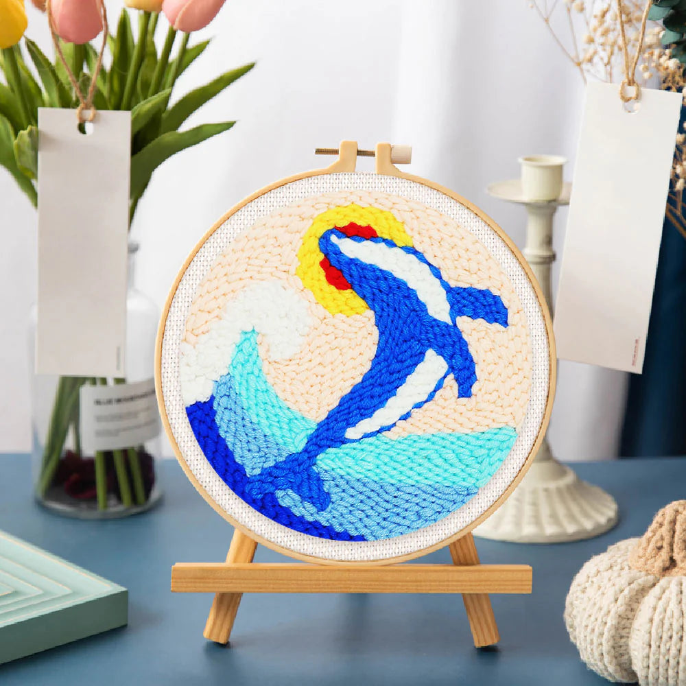 Punch Naald Orka en golf