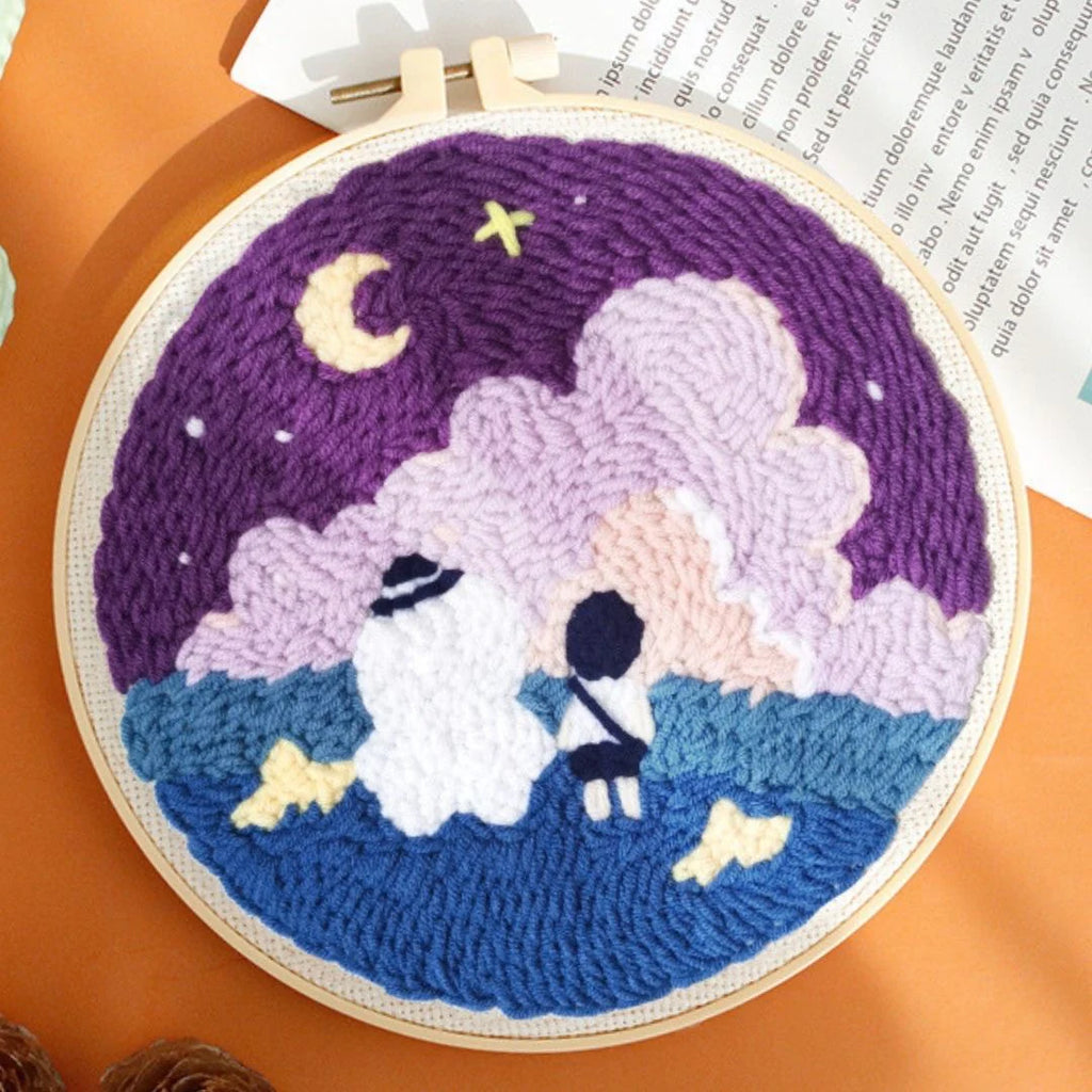 Punch Needle Walk onder de maan