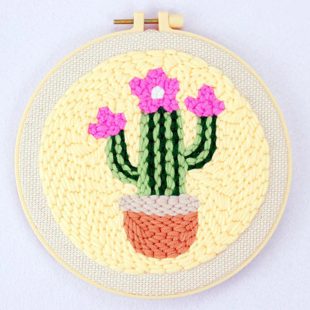 Punchnaald Cactus Fleuri