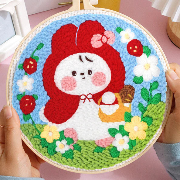 Punchnaald Roodkapje