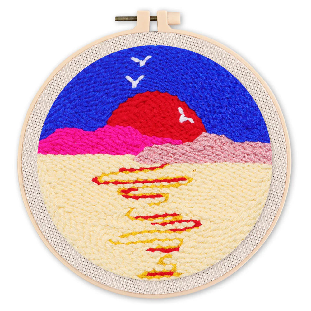 Punchnaald in de woestijn