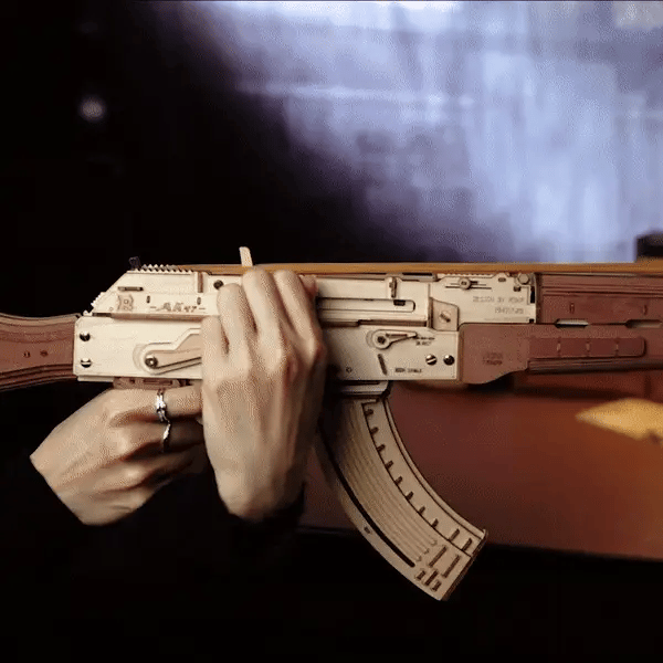 Puzzel 3D AK-47 Aanvalsgeweer-5