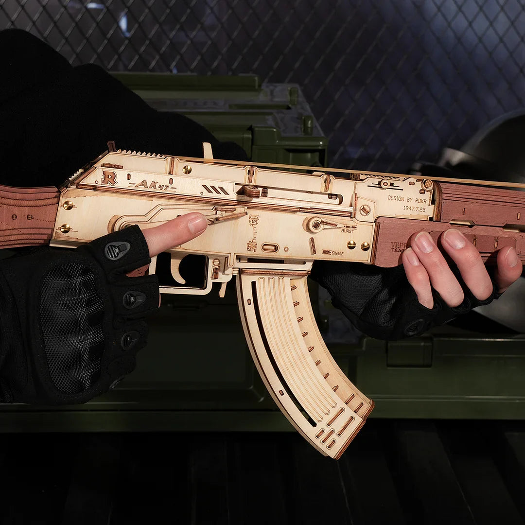Puzzel 3D AK-47 Aanvalsgeweer-6